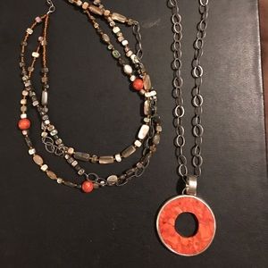 Silpada necklace set!